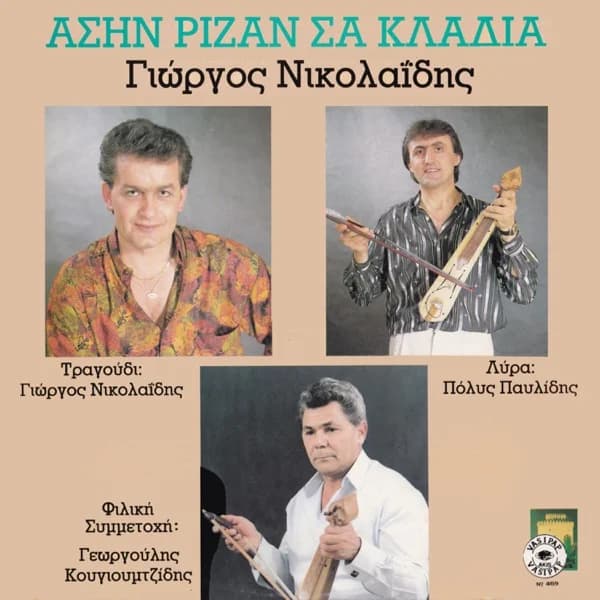 Εξώφυλλο: Ασήν ρίζαν σα κλαδία - Γιώργος Νικολαΐδης